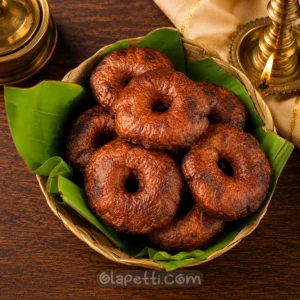 Olapetti traditional Tamil Nadu special Athirasam made with jaggery and rice flour