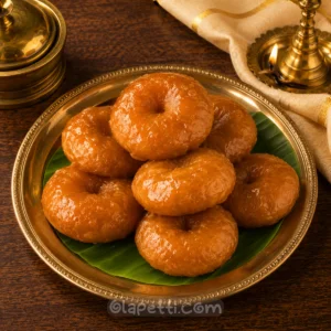 Olapetti mini badusha traditional South Indian sweet with rich ghee flavor