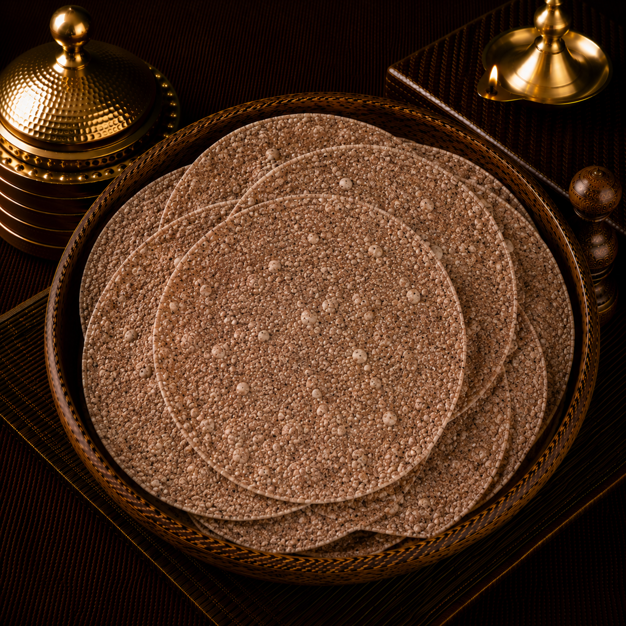 KALLIDAIKURICHI RAGI APPALAM (FINGER MILLET) 200g
