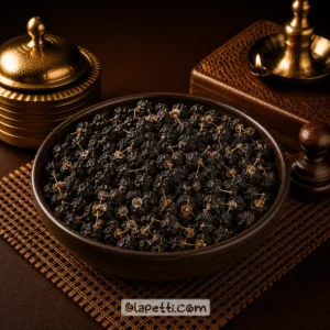 Olapetti Manathakkali Vathal (Sun Dried Black NightShade) made in a traditional South Indian style
