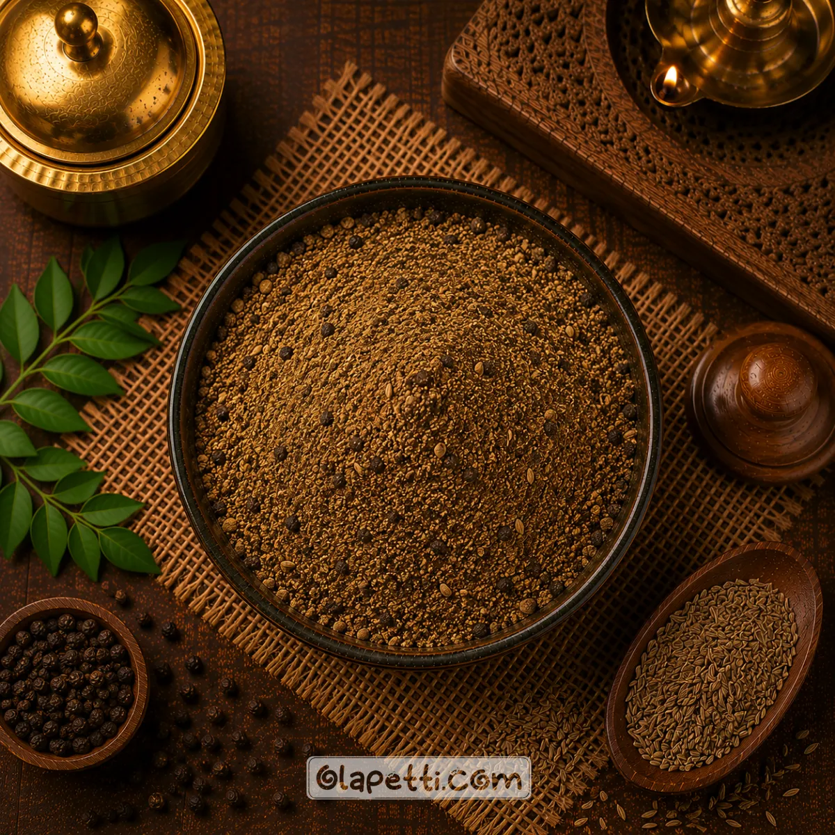 PEPPER & CUMIN RASAM POWDER (MILAGU JEERA RASAM PODI) 100g