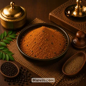 Olapetti Rasam Powder (Podi) made in a traditional South Indian style