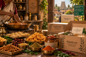 Olapetti sourcing traditional Tamil Nadu sweets and snacks from heritage vendors