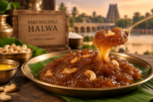 Tirunelveli ghee halwa, a traditional Tamil Nadu sweet